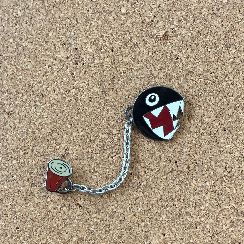 Mario Cannon Ball enamel pin
